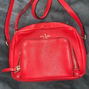Red Kate Spade Crossbody Purse